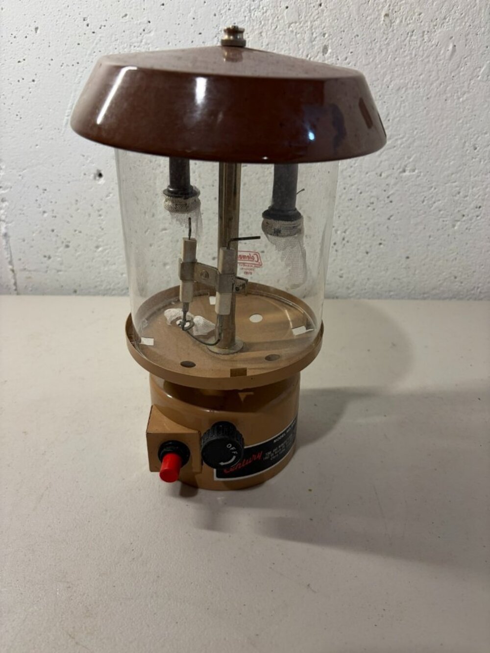 Century Primus Propane Lantern 5500 Vintage Camping Equipment Coleman globe